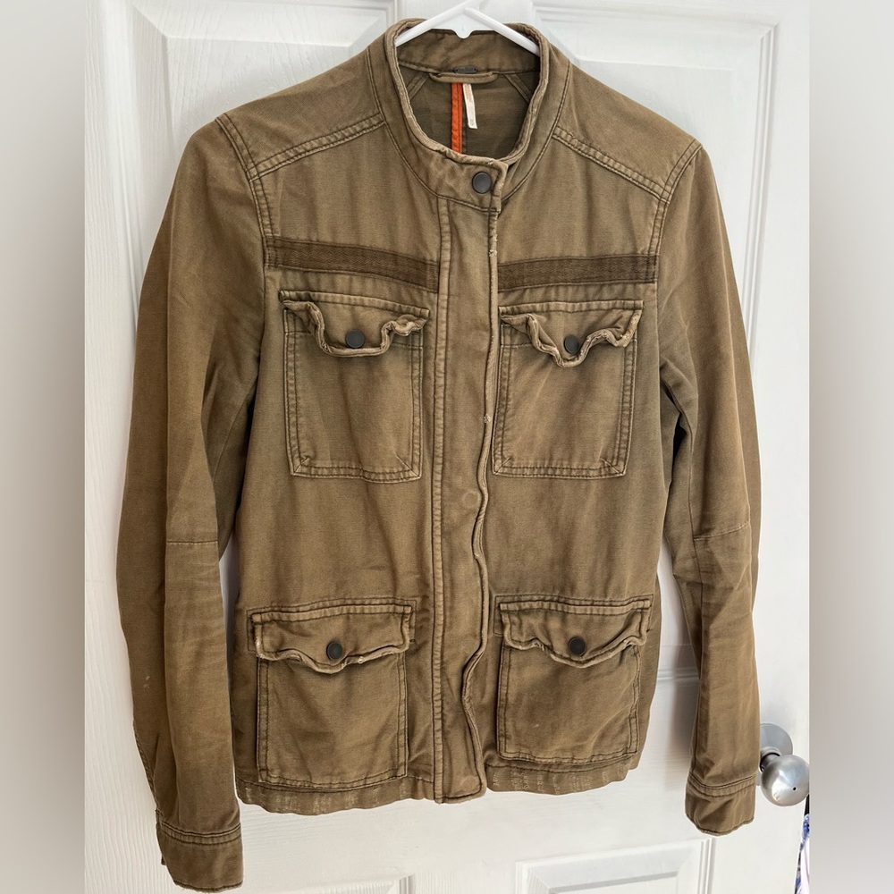 Free People Women’s Utility Jacket, Size XS (oversized)